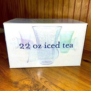6 Iced tea glasses